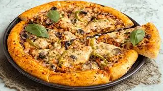 Paprika Chicken Pizza at Home! | Pizza #trending #yt #ytviral #viral #viralvideo #recipe #foryou