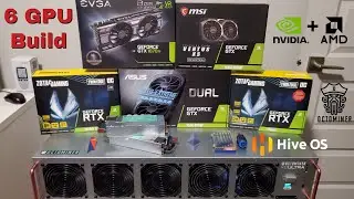 Сборка майнинг-фермы на Octominer X12 Ultra | Изучение HiveOs, оптимизация и очистка фермы