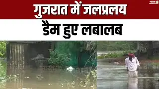 गुजरात में जलप्रलय,डैम हुए लबालब  | Gujarat Flood News Update | Weather | Breaking News