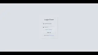 Neumorphism Login Form | HTML & CSS