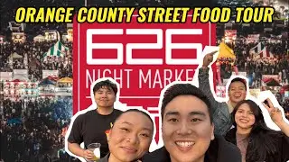 WHAT TO EAT AT THE ORANGE COUNTY 626 NIGHT MARKET 2024! MUSUBI, D CAKES, LEMONADE, HONEY CONES