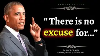 Barack Obama- Quotes that will change the way you think | Life Changing Quotes | Barack Obama speech