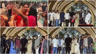 Rahul Sipligunj Marriage | Cm Reventh Reddy | Singer Mangli | Rahul Sipligunj  Reception | Sr Team 