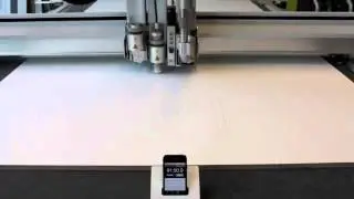 Cutting Reboard on Zund G3 Cutter