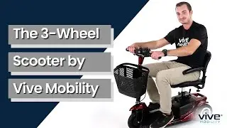 3 Wheel Mobility Scooter Vive Health - Astra Health