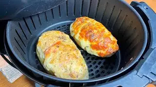 BATATA RECHEADA NA AIRFRYER | Receita Fácil e Muito Deliciosa usando Fritadeira Elétrica