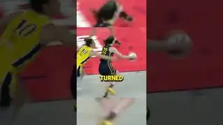 Caitlin Clark's Insane Play That Shocked Tyrese Haliburton #caitlinclark #tyresehaliburton #viral