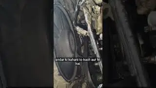 * Mercedes Fan Direct Problem Analysed: Alternator, Compressor & V-Belt Removed! 😳 #shorts #viral