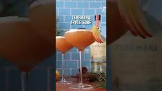 The coziest Teremana cocktail! Let's make a Tequila Apple Sour 🍎