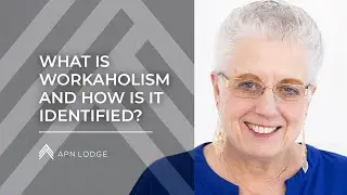 What is workaholism, and how is it identified?