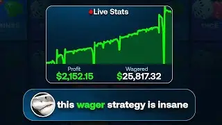 MOST PROFITABLE WAGER STRATEGY OF 2025 !