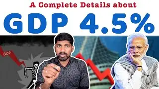 GDP தேய்ந்தது எப்படி - முழு விவரம் | GDP 4.5% Explained | Tamil Pokkisham | Vicky | TP