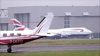 Plane spotting at Cardiff Airport 16/11/18