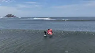Foil the best wave in the world- Peru wing-foil