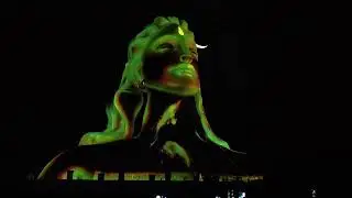 Coimbatore Isha Foundation Adiyogi Light Show #adiyogi #light #lightshow #2025 #shorts #shortvideo 