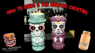 How to make a Tiki bonfire cocktail