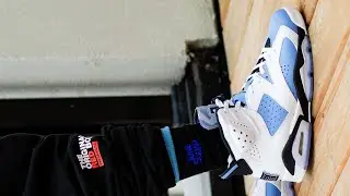 Best unauthorized sneaker AIR JORDAN 6 UNC 2022 ON FEET AND REVIEW