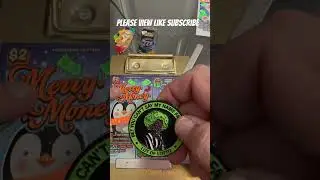 Merry money, scratch off ticket Louisiana lottery ￼