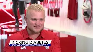 NC State kicker talks about playing football with Type 1 diabetes