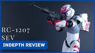 Распаковка и обзор фигурки Star Wars Black Series RC 1207 Sev
