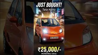 🚘Friend Bought Nano in Just 25K! Reality Will Shock You! 😱#NanoCar #TataNano#CheapCarDeal#BudgetCar