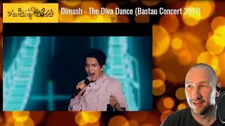 Dimash - The Diva Dance (Bastau Concert 2017) Reaction [NOW WITH SUBS]