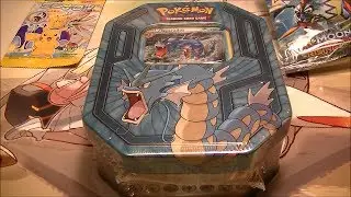Pokemon TCG Gyarados Tin Opening!