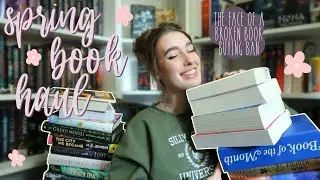 broke my book buying ban again...it was worth it // spring book haul