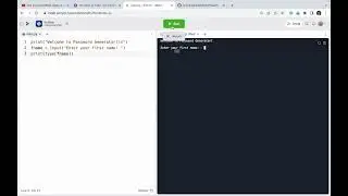Password Generator Simple Python Project for Beginners | Python Project 1