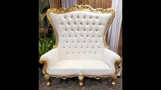 Throne Seat - Loveseat - Rental Columbia SC | Rent Luxury Furniture in South Carolina