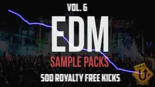 500 Royalty Free Kick Drum Samples & Loops | FREE EDM SAMPLES PACK VOL. 6