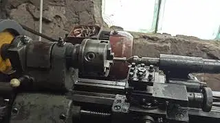 первая в жизни стружка на токарном станке🤪