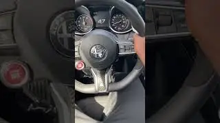 2022 Alfa Romeo Stelvio Quadrifolgio Hard Acceleration! #shorts