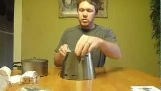 1.3L Evernew UL Ti Cook Pot & the Trail Designs Sidewinder Ti-Tri Caldera Cone
