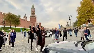Русские Девушки и Культовые Автомобили Лихих 90-х. ГУМ Янгтаймер Ралли 