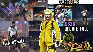 Free Fire OB28 update full || Op new updates free fire || #tigergamerin #freefire