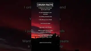 Crush chronicles: 5 things you should never say to your crush.. #shorts #psychologyfacts #subscribe