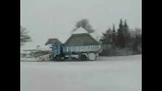 Denmark snowstorm December 2010 - loopable