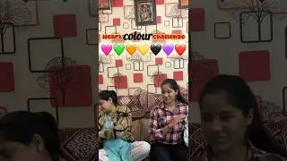 Viral Heart Color Challenge 🤩 || Neha Chauhan || #fun #challenge #viral #shorts