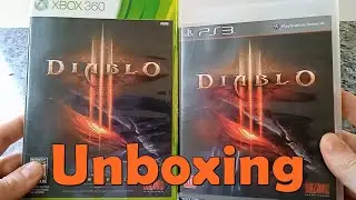 Diablo III - Xbox 360\PS3 - UNBOXING