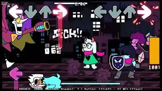 (ITS TIME TO BE A BIG SHOT!!!) FNF Deltarune Mod: Hyperlink Song