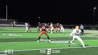 Rockford 2025 WR Lucas Pitsch full game highlights vs. Davison