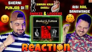 Reaction on Simran Kaur Dhadli | Snakes & Ladders | Official Song | ReactHub | One Show Media