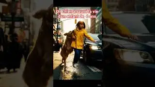 un chien h&eacute;ro&iuml;que.#H&eacute;ros #ChienCourageux #Sauvetage #&Eacute;motion #Bravoure  #HistoireTouchante#Courage