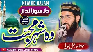 Wo Shehr e Muhabbat Famous Naat By Famous Ismail Tanoli | Newest August 2023 Naat | Full HD