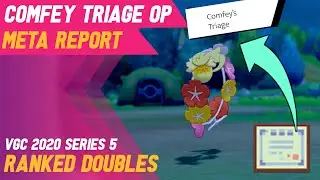 TRIAGE OP Why you should Use Comfey in Pokemon Sword/Shield Ranked VGC Doubles