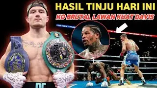 Hasil Tinju Dunia Hari Ini !! Januari 2026 KO Ganas Raja KO Penghancur Gervonta Davis 