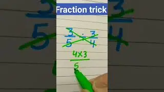 fraction trick #fractiontricks #trending  #fractionshorttricks #fraction #trendingshorts #shorts