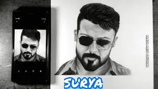 Drawing Surya || Drawing suriya || surya drawing