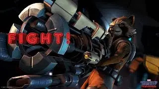 GOTG Telltale Series - Episode 1 Tangled Up In Blue | All Fight Scenes